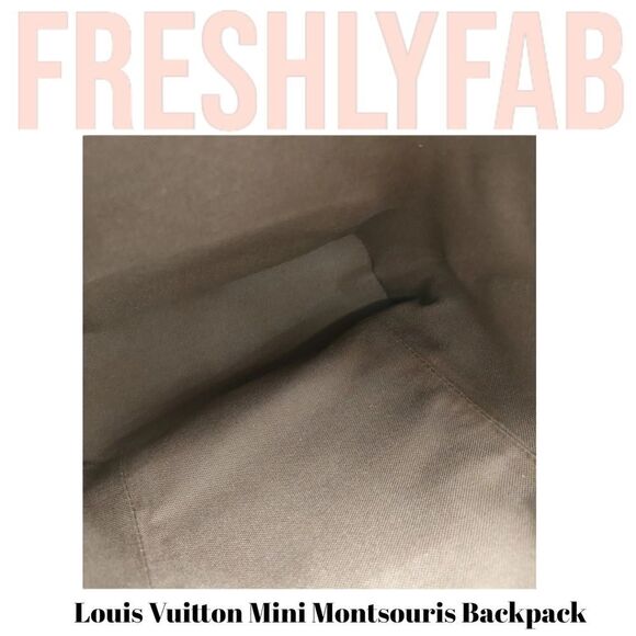 Louis Vuitton Mini Montsouris Backpack (Authentic) - Picture 7 of 10